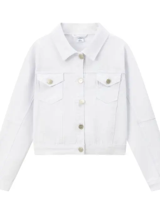 Chaqueta vaquera blanca