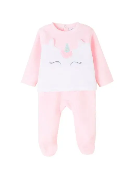 Pijama unicornio rosa