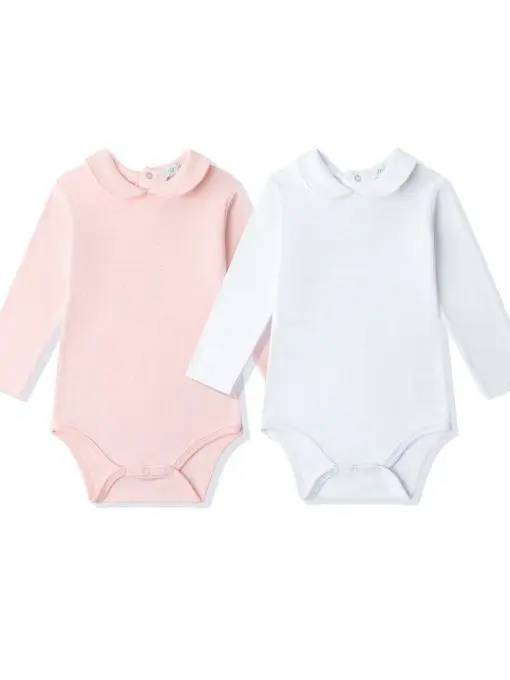 Pack 2 bodys cuello baby