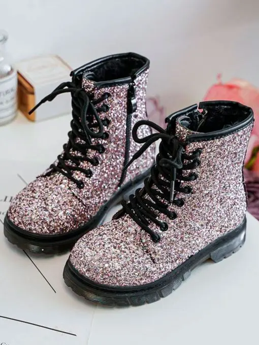 Bota militar brillo