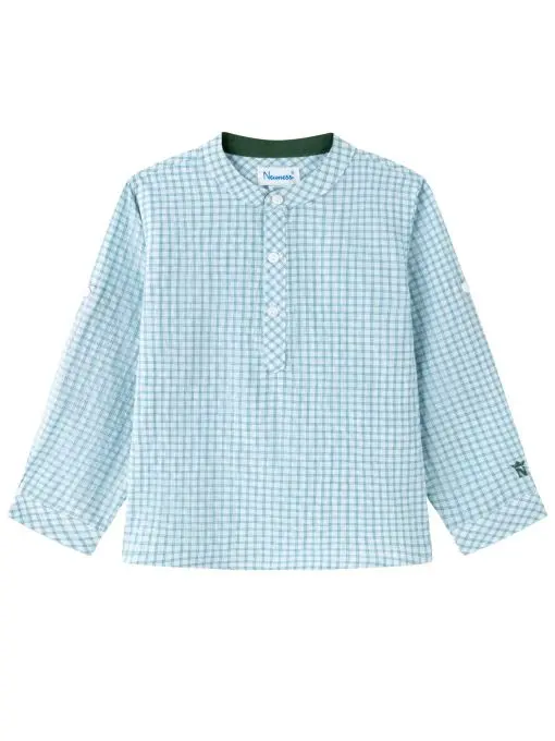 Camisa cuadros verde