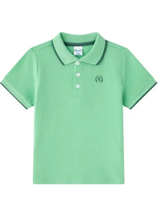 Polo Bordado verde