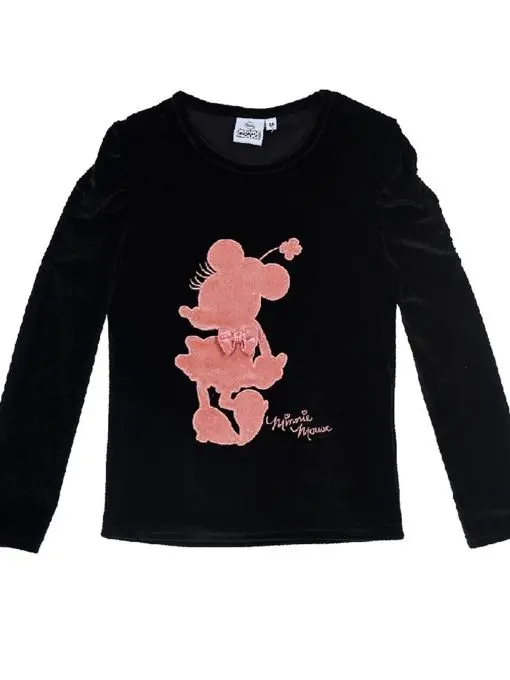Camiseta minnie terciopelo