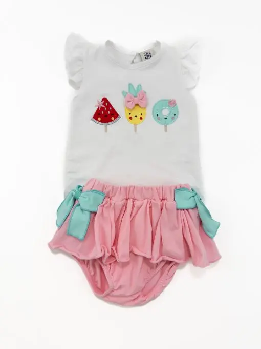 Conjunto Helados frutas