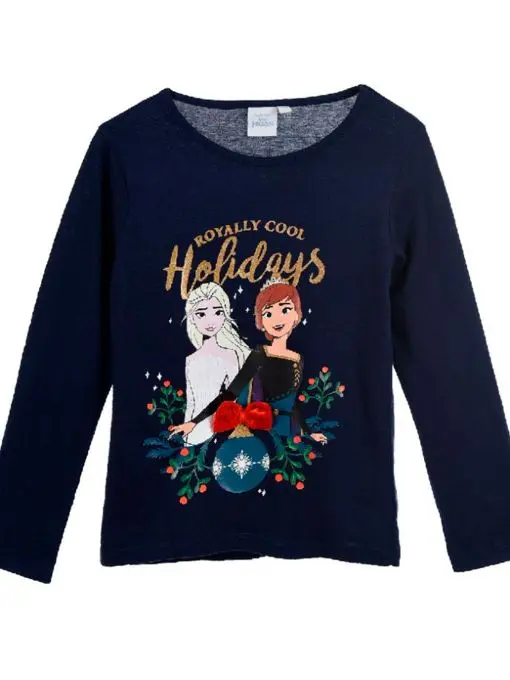 Camiseta navidad Elsa y Anna