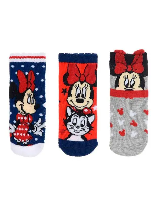 Pack 3 calcetines Minnie